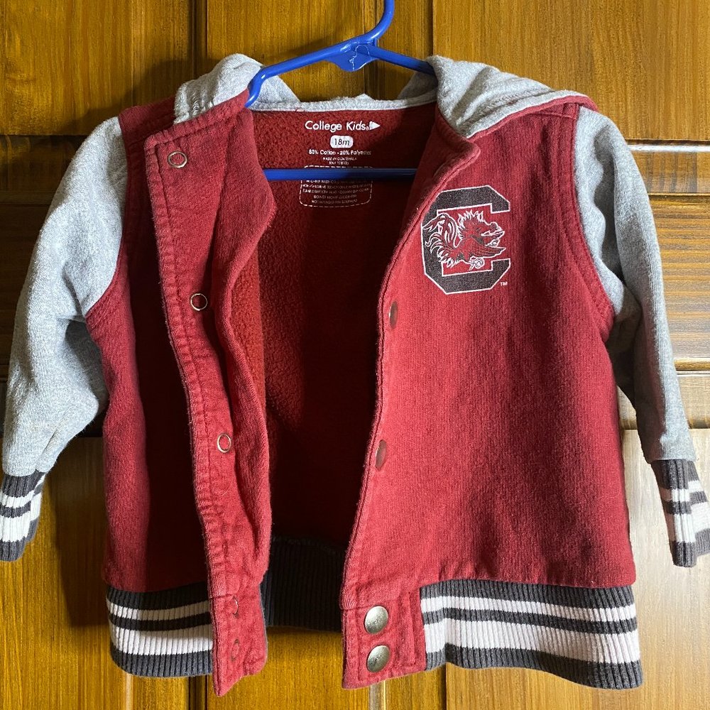 University of South Carolina Gamecocks toddler Varsity Jacket